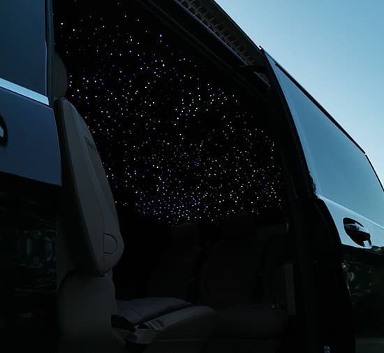 Lumière de ciel étoilé de voiture de météore coloré, lumières de fibre optique de RGBW, lampe d'amosphère de LED d'étoile filante de toit, 9W, 12 trous  34