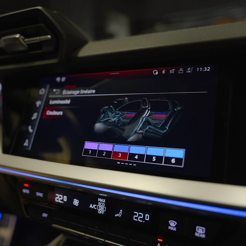 Éclairage d'Ambiance Audi A3