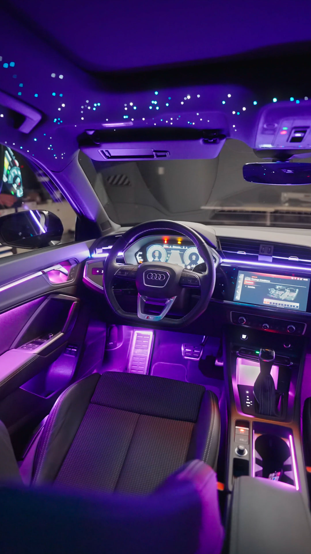 Éclairage Ambiance Audi Q3 2019 à 2025