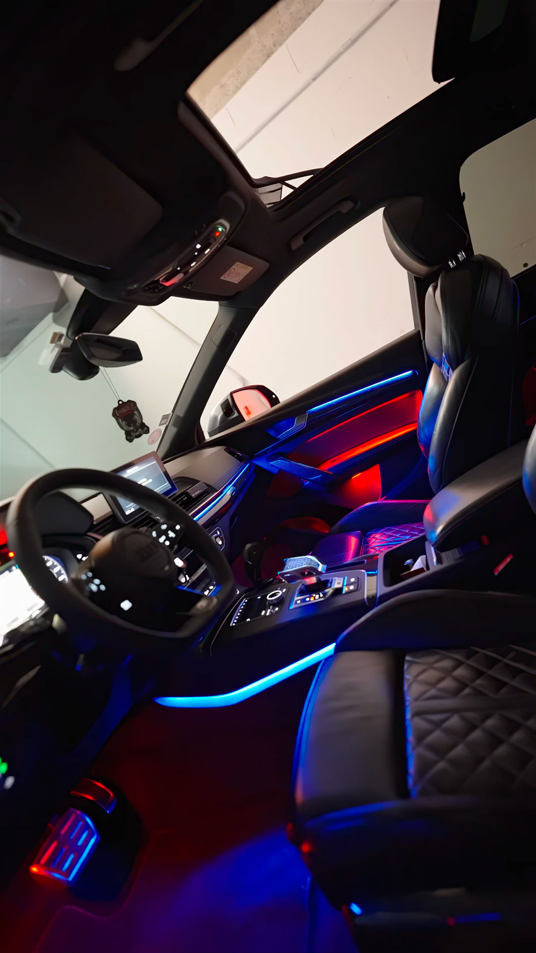 Led d'ambiance Audi Q5 Avec contrôle MMI