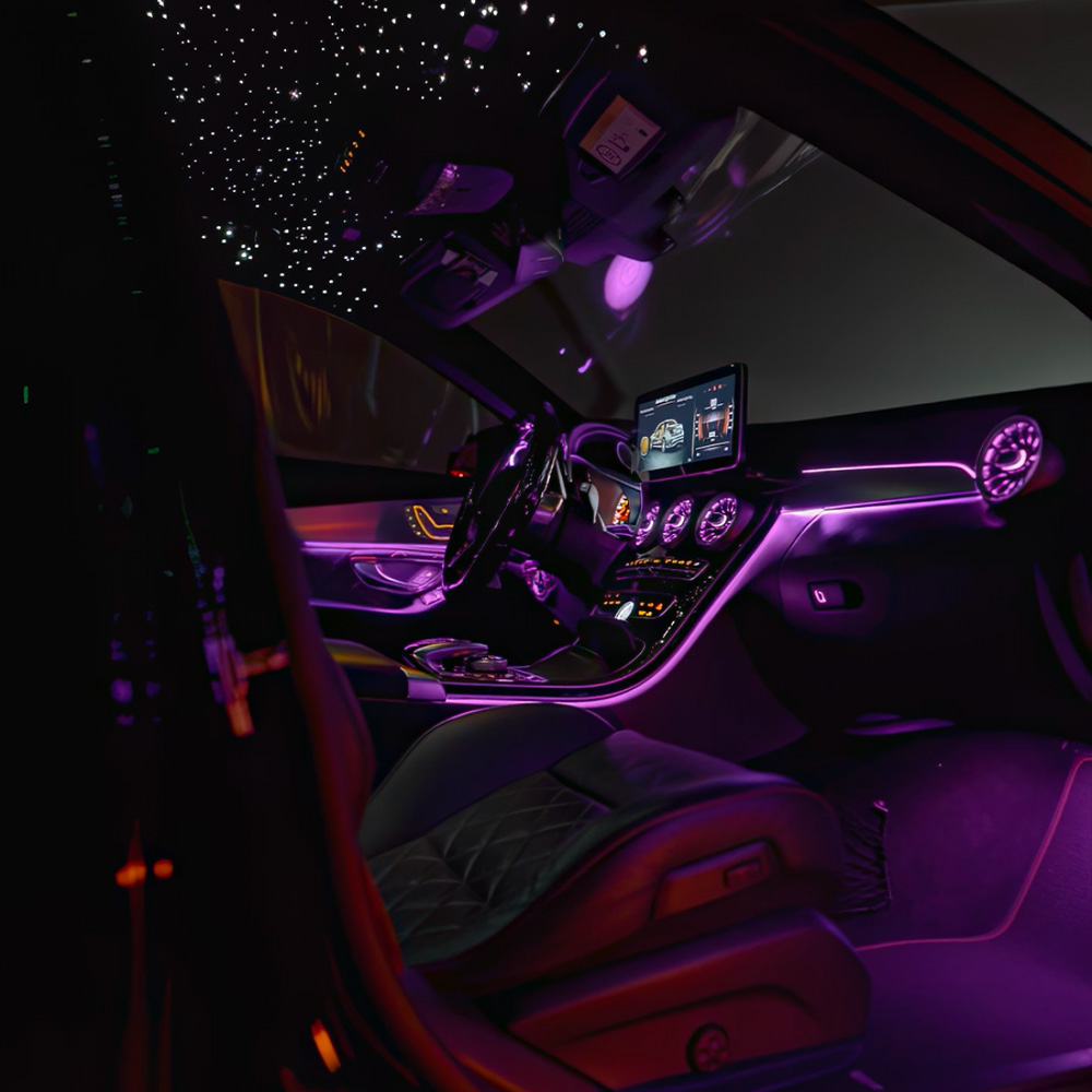 Éclairage d'ambiance Mercedes GLC / Classe C