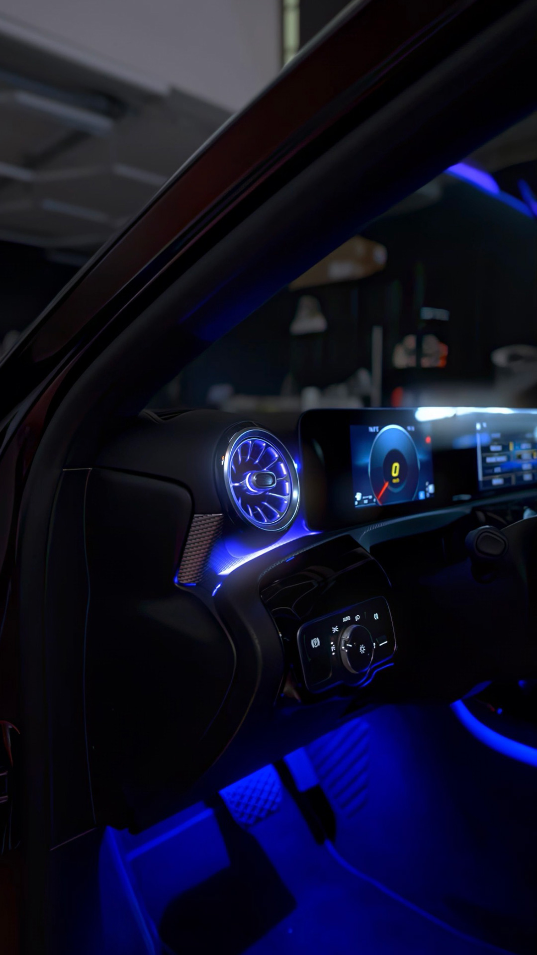 Installation led ambiance Classe A W177