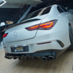 3/4 arrière Mercedes CLA
