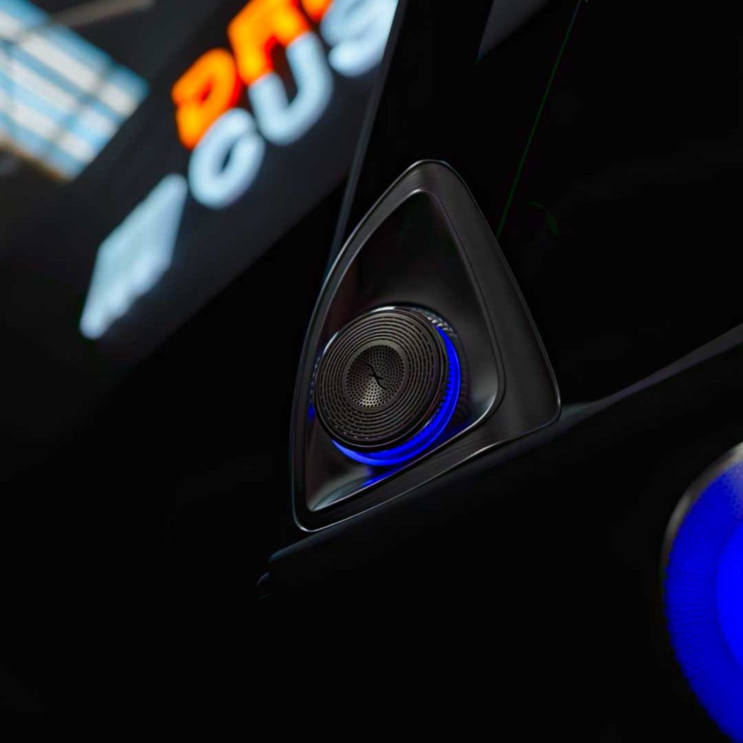 Enceinte rotative led Mercedes GLC