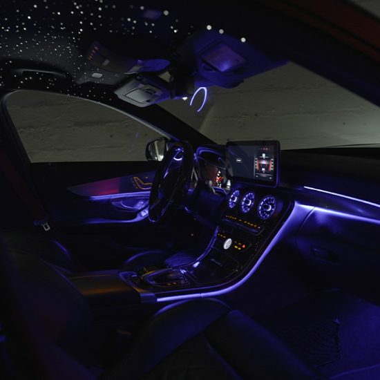 Éclairage Ambiance Mercedes Classe C