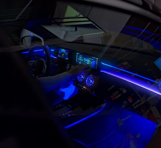 MBUX led Mercedes Classe A
