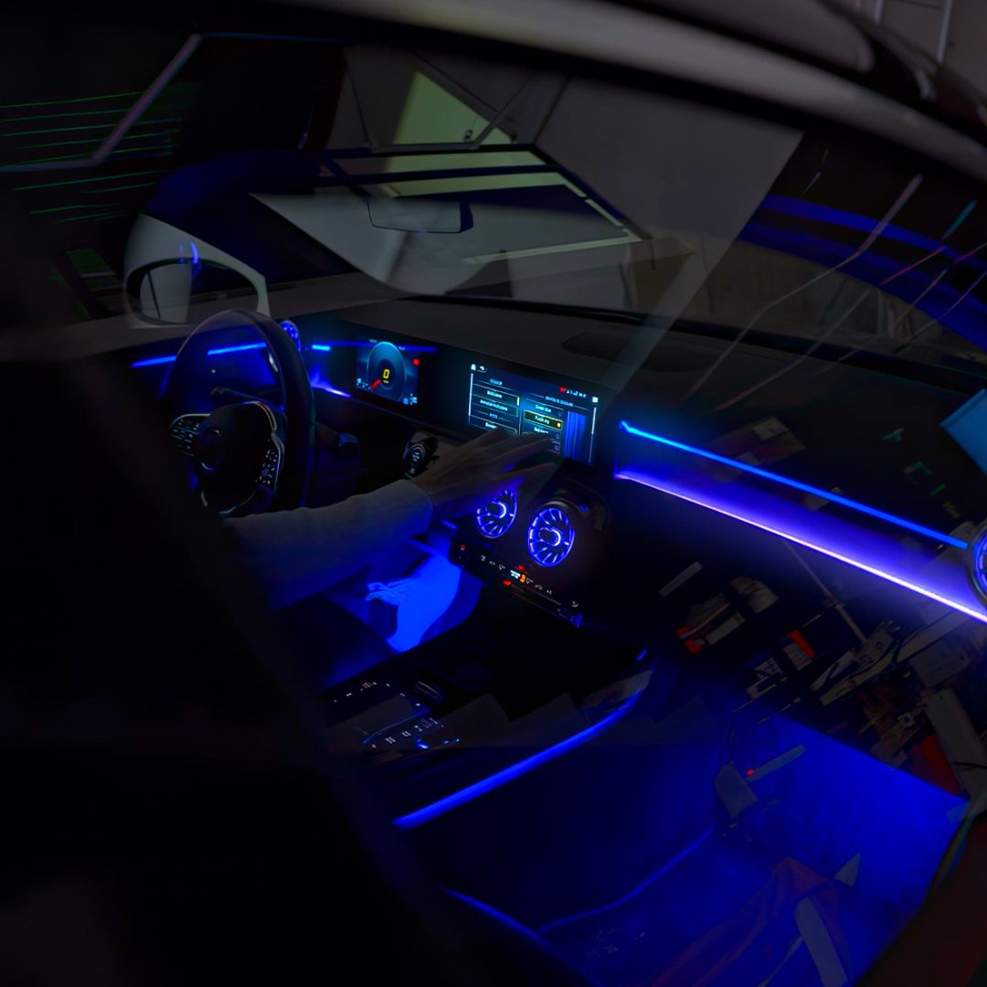 MBUX led Mercedes Classe A