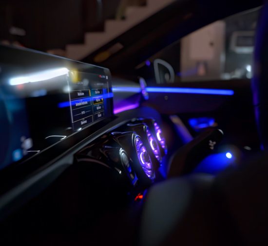 Led ambiance Mercedes Classe A tableau de bord