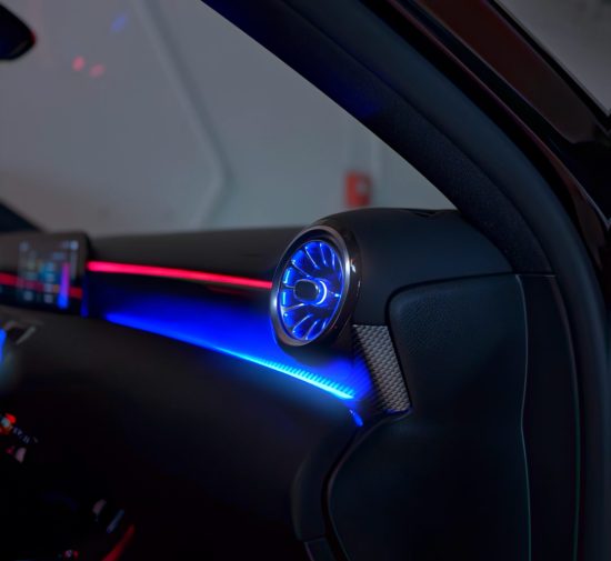 Tableau de bord led bi-zone Mercedes
