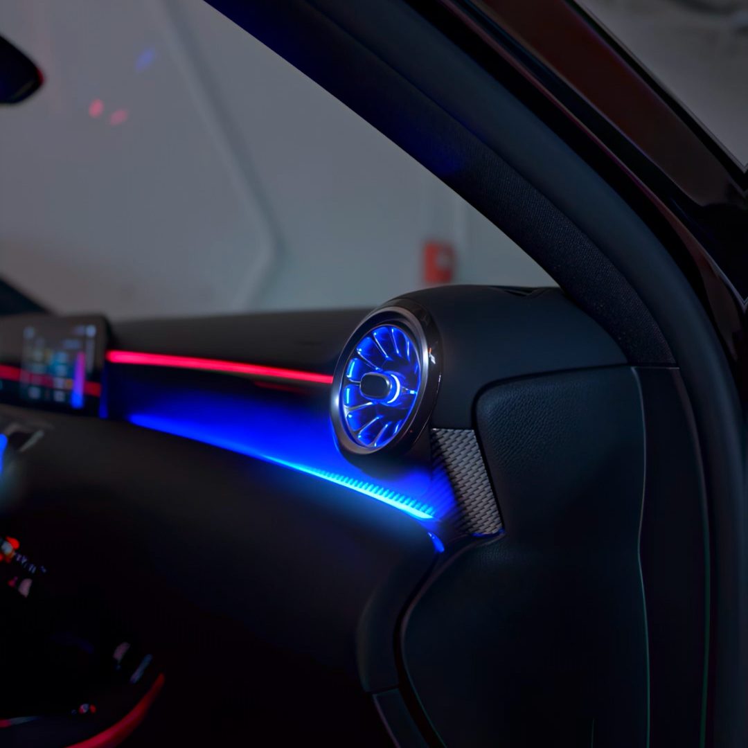 Tableau de bord led bi-zone Mercedes